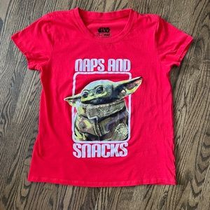 Star Wars Yoda shirt youth size XL
